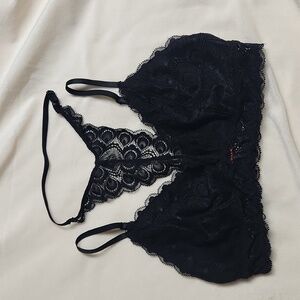Daytrip Lace Bralette with Halter Panel